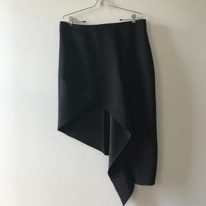 NWT ASOS Asymmetrical Faux Wrap Skirt Sz 14